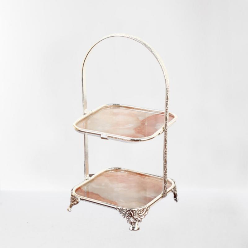 2or3tier Tray Dessert 3 Layer Food Cake Display Stand Wedding Candy Tray Stand