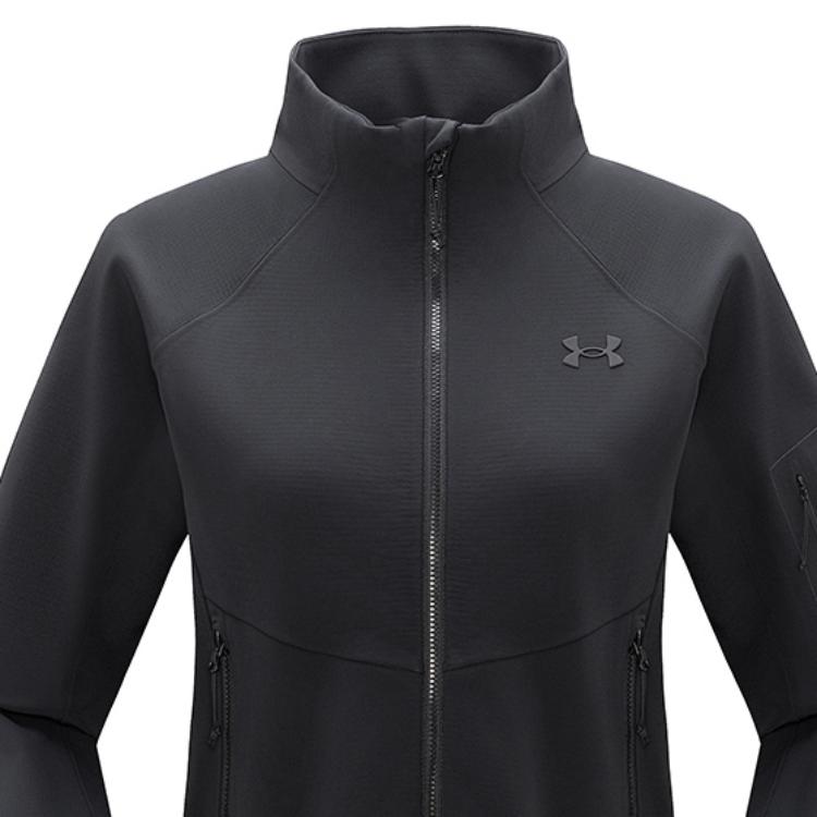 Under Armour Mountaineering Series Camping Casual Soft Shell Waterproof Windproof Breathable Durable Sports Jacket Women Jackets 14321124-0020