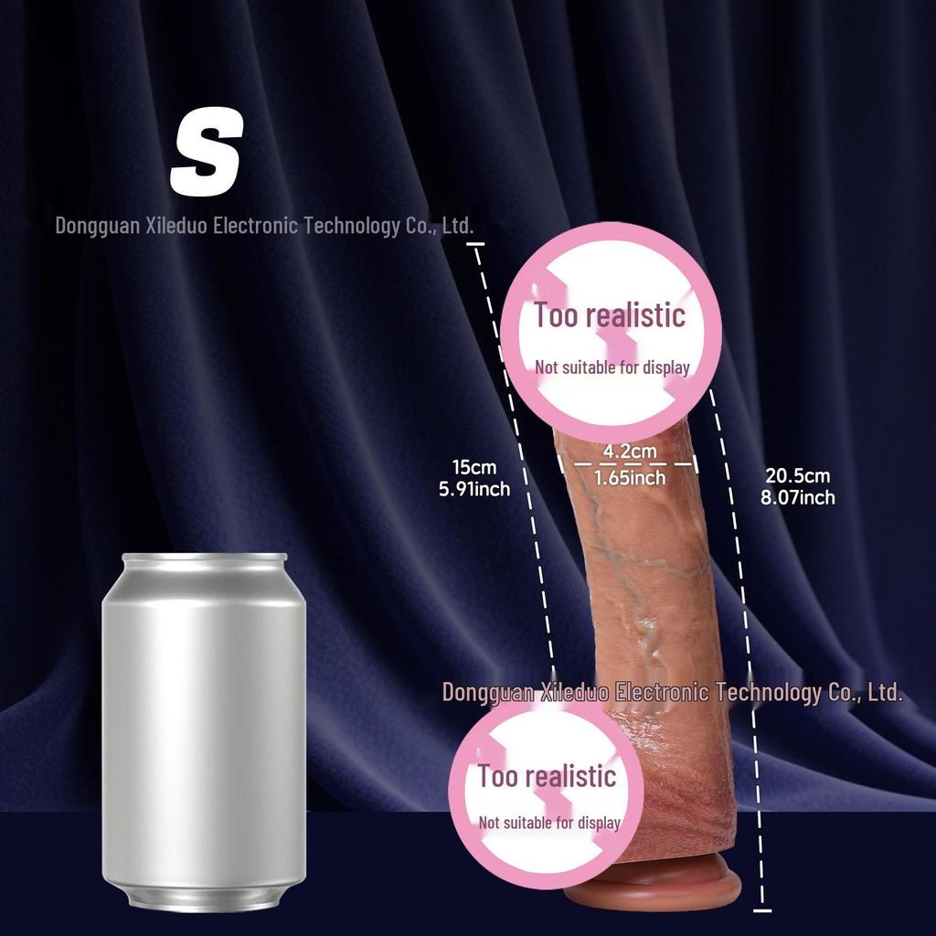 Realistic Silicone Large Soft Female Masturbation Toy