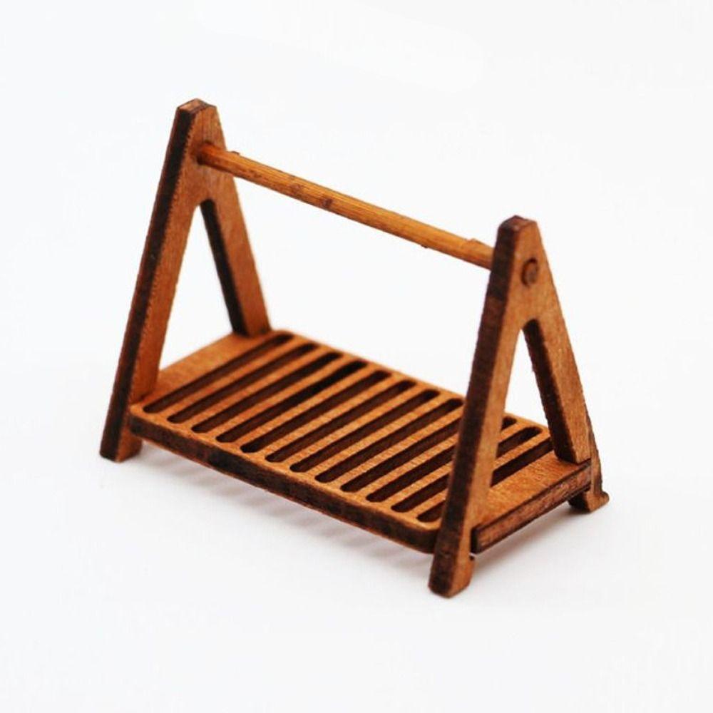 Multicolor Dollhouse Storage Box Doll House Furniture Flower Stand Dollhouse Decoration