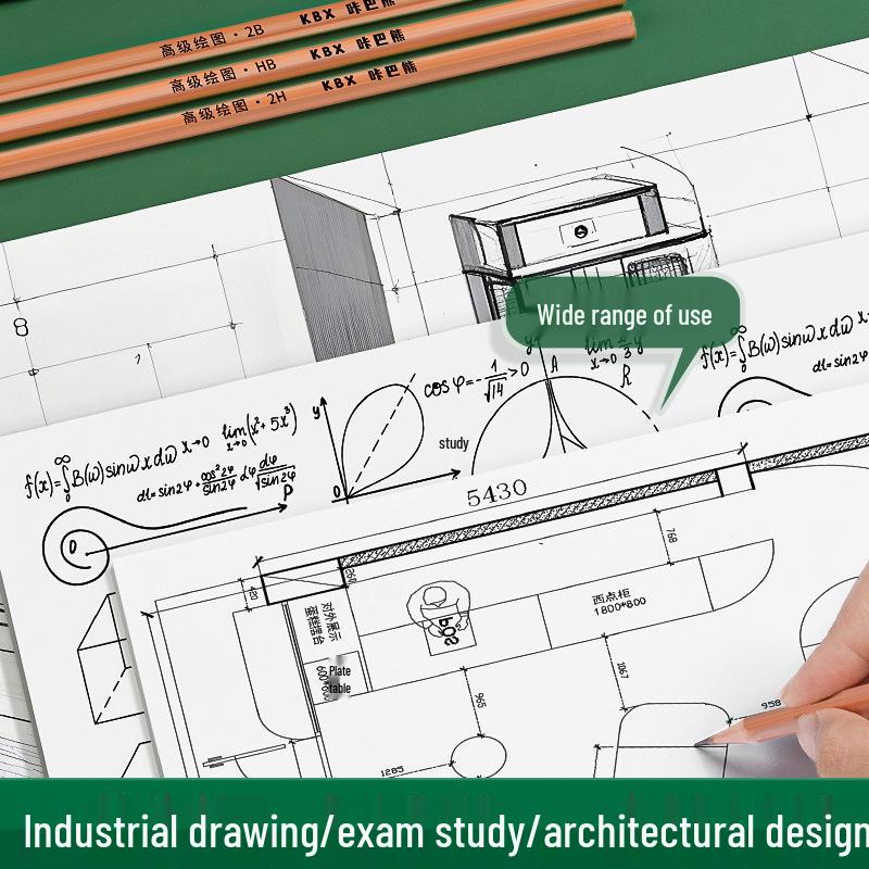 Conjunto de Desenho de Engenharia e Arquitetura Kaba Bear: Ferramentas de Desenho Profissionais para Estudantes e Engenheiros Civis