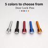 Aluminum Alloy Car Door Lock Knob Pins Caps Covers For Cadillac ATS CT4 CT6 CTS ESCALADE SLR SLS SRX XLR XT5 XT6 XTS Accessories
