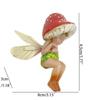 Fairy Small Forest Non-toxic Artwork Garden Decoration Small Statue Resin Crafts Fairy Ornament
