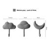 Pvc Strong Adhesive Hooks For Kitchen Bathroom Wall Mounting With High Load Capacity For Dorm Room Organization