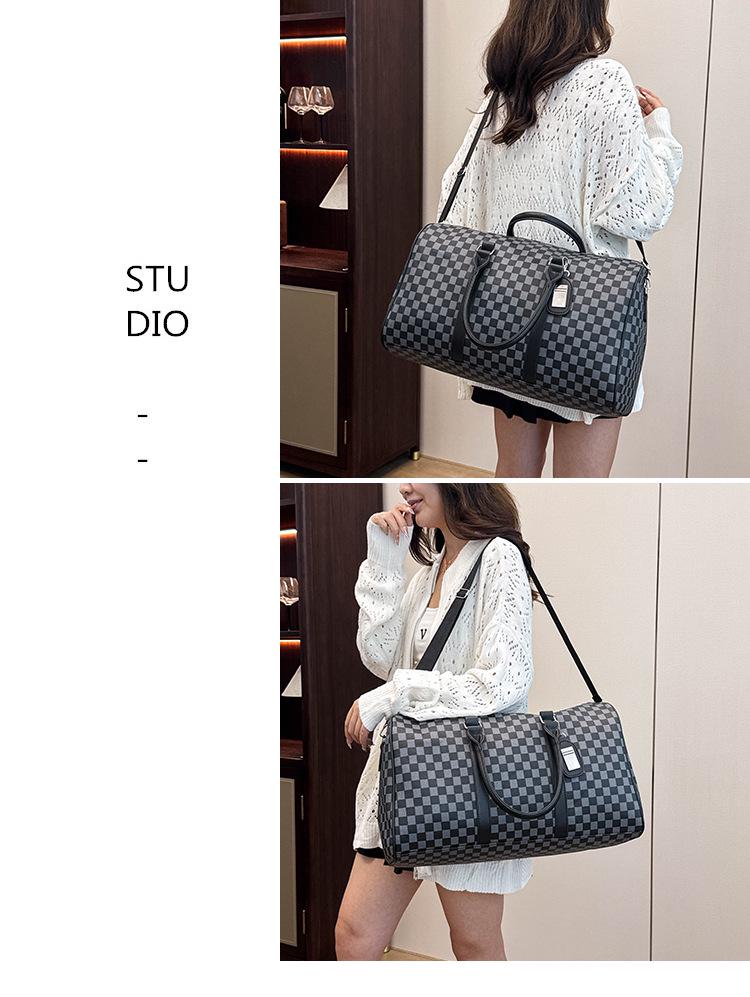 Veľká cestovná taška v kórejskom štýle pre mužov a ženy - Ručná, na rameno alebo crossbody taška do posilňovne