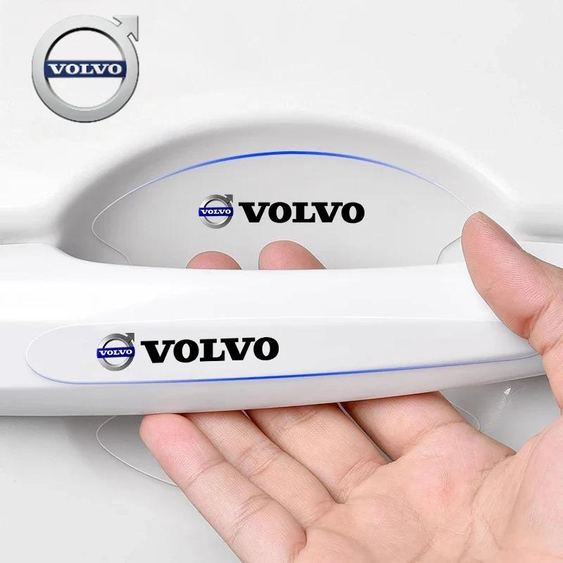 For Volvo For Volvo XC60 XC90 S60 V40 V50 V60 XC40 V70 V90 S90 S80 C30 S40 XV40 S70 Car Door Handle Badge Protector Decal Wiper