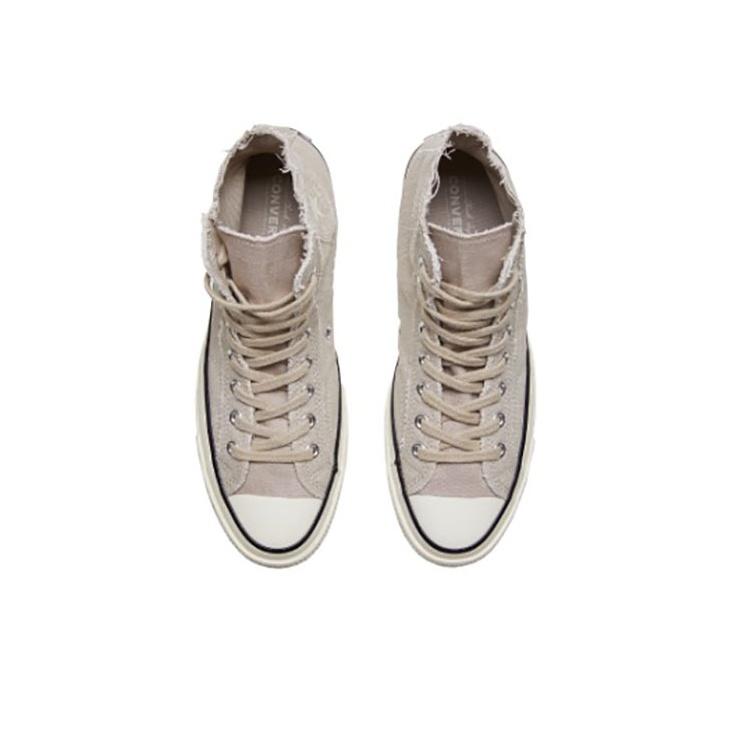 Converse Chuck Taylor All Star 1970s Comfortable Versatile High Top Canvas Sneakers Unisex Sneakers Gray 164595c