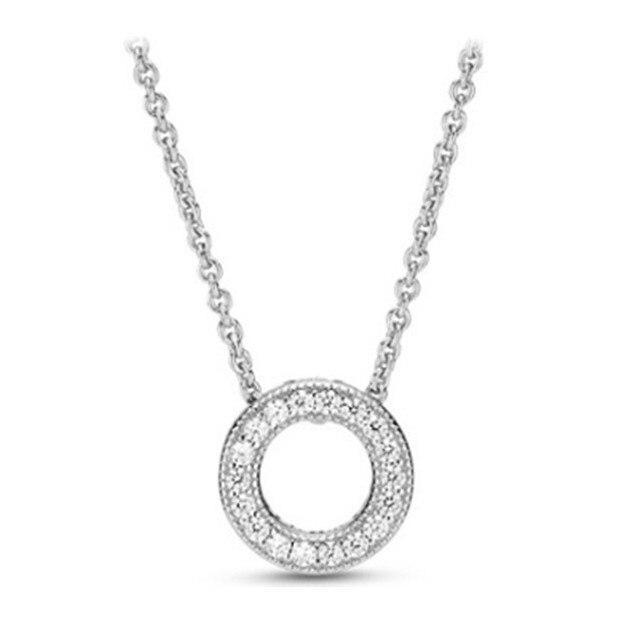 

Новые аксессуары для бижутерии 925 пробы, женские ювелирные изделия, дизайнерские ожерелья из стерлингового серебра 925 пробы, оптовая продажа Joyas 45cm