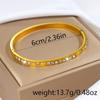 Stainless Steel Zirconia Clasp Bracelet with Rhinestones - High-End Star Design, Colorfast.