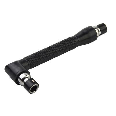 Sleek Black 6 35mm Socket Wrench Tool with L Shape Hexagon Screwdriver Bit