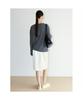 THE APERTURE [Unisex] Cash Round Knit Top Gray (Ta6751U023)