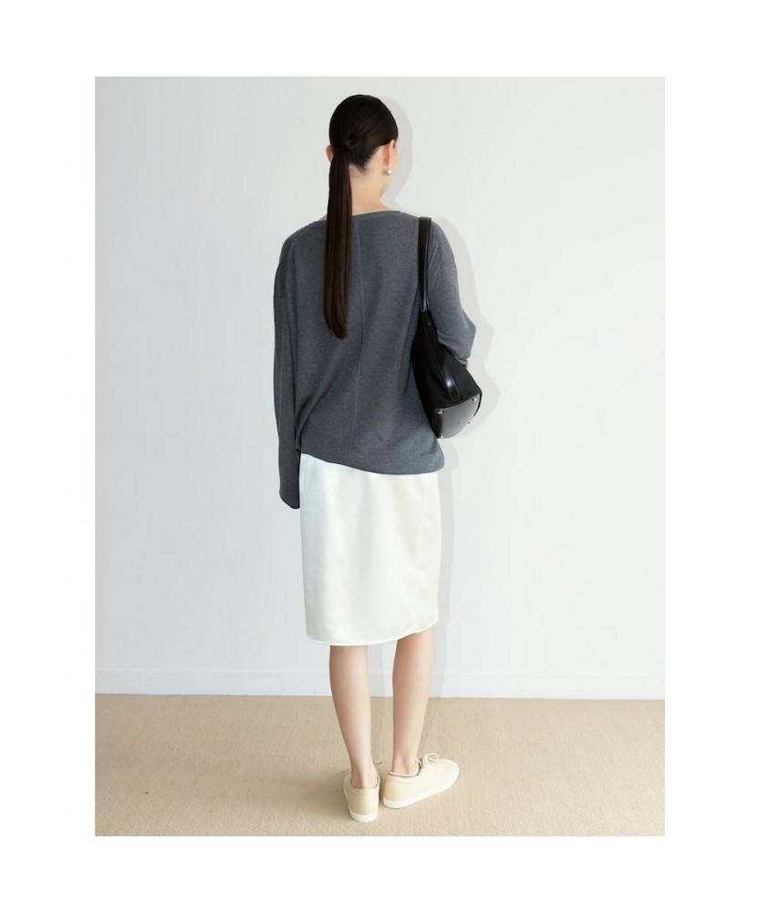 THE APERTURE [Unisex] Cash Round Knit Top Gray (Ta6751U023)