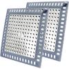 1pc Shower Drain Hair Catcher/Strainer/Cover/Filter/Trap, Bathroom Floor Drain, Stainless Steel and Drain Shield, Square