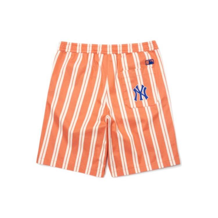 New MLB Loose Fit Shorts Unisex Orange 3ASM60223-50ORL