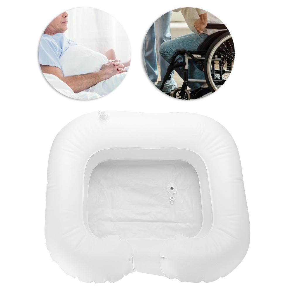 Inflatable PVC Hair Washing Basin Portable Shampoo Hair Basins for Pregnant Disabled