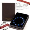 Natural Stone Power Stone Bracelet, Firefly Glass, Onyx, Men's and Women's Accessory, Inner Diameter: Approx. 16cm