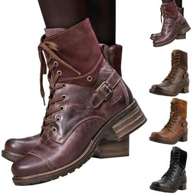 flat biker boots women's