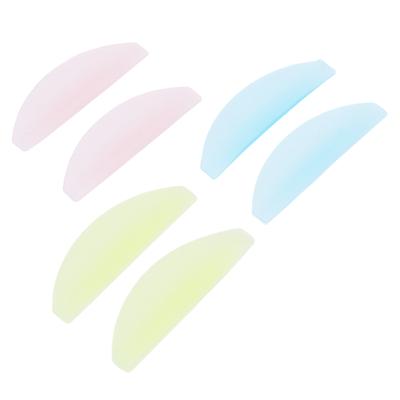 3 Pairs Eyelash Lift Pads Eyelash Lift Rods Lash Perming Curler Makeup Silicone Pads Lash Lifting Tool With 3 Storage Box