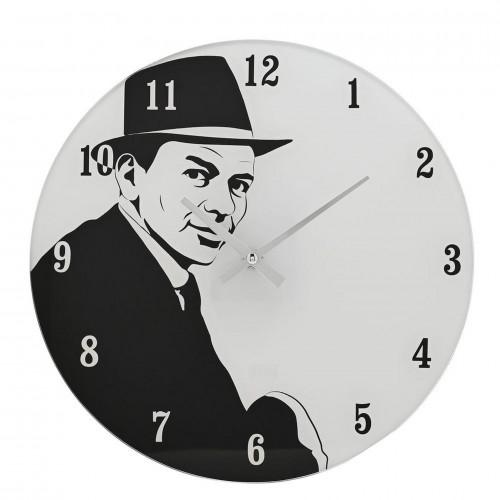 Hometime İkonik Koleksiyon Cam Duvar Saati 30cm 50'lerin Crooneri