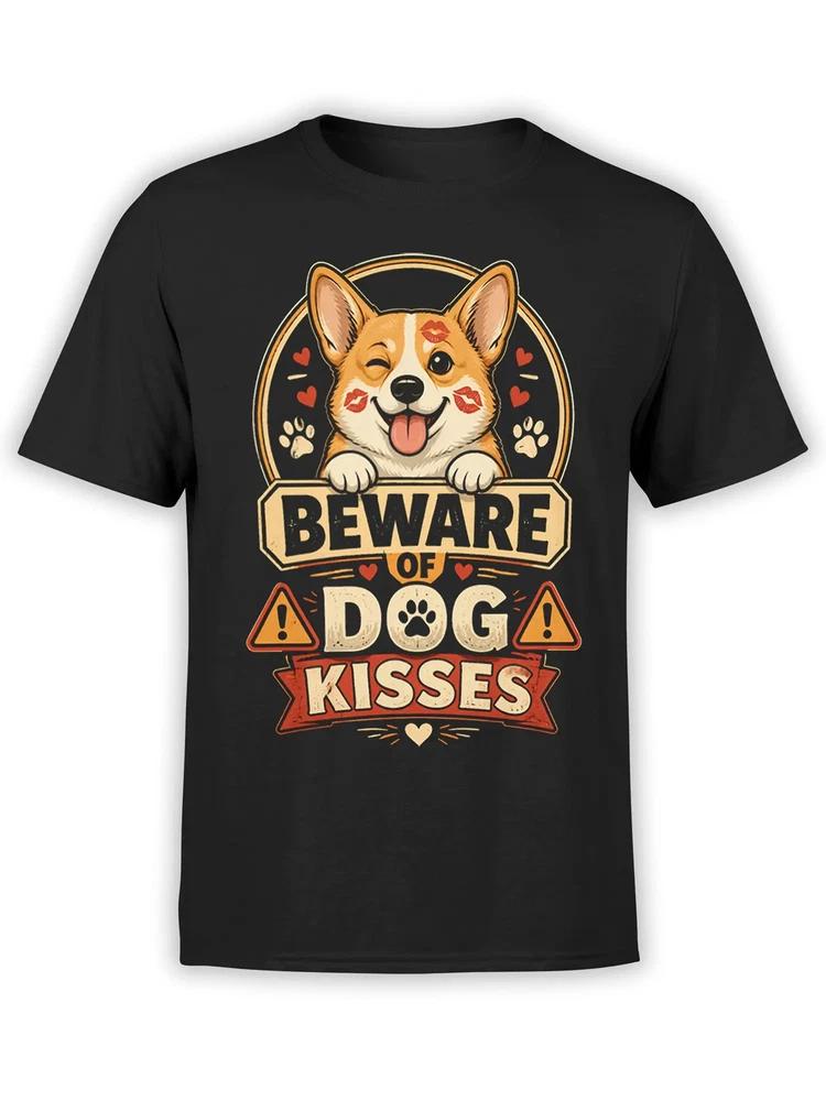 Kiss Hazard Dog Tshirt Unisex S