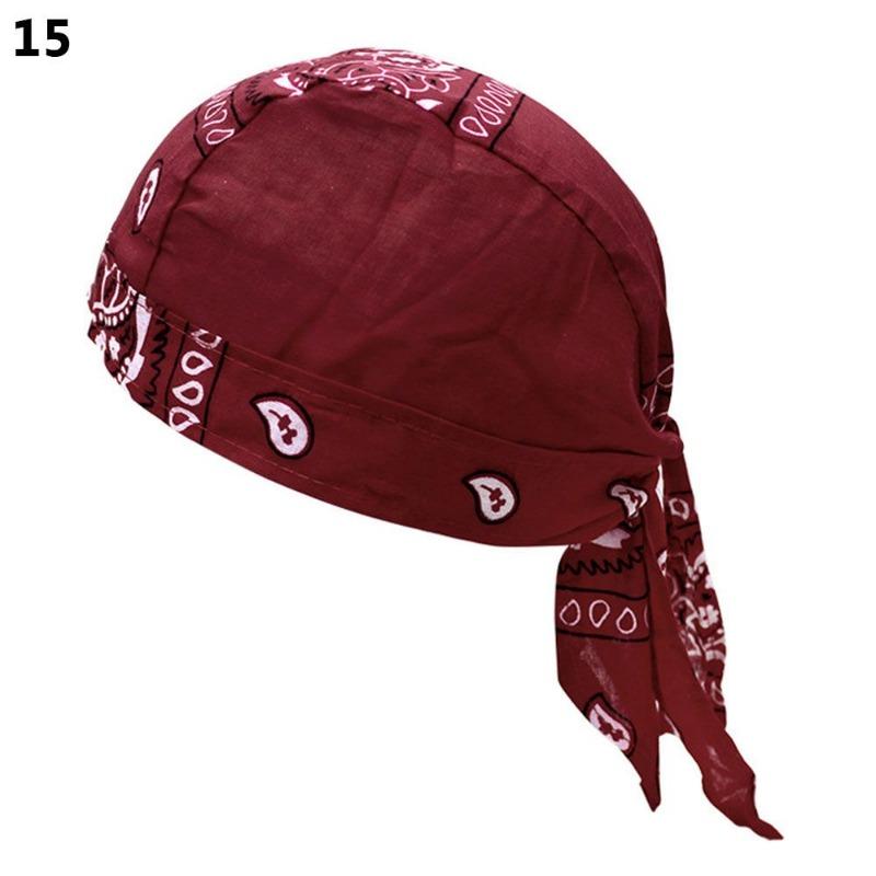 Atmungsaktiver Kühlender Reithut Piratenkappe Schnelltrocknende Kappe Radkappen Fahrrad Kopftuch Radsport Bandana Helm Liner