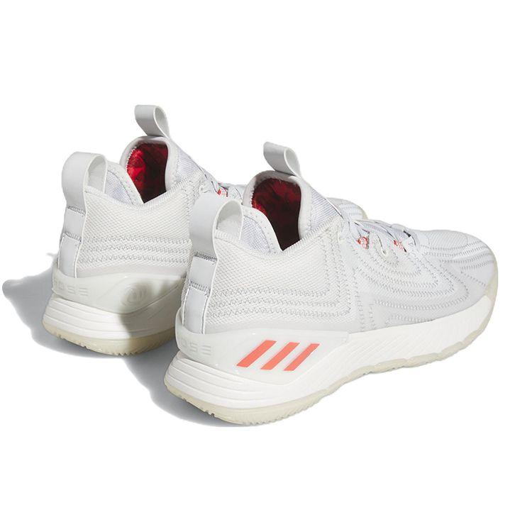 Adidas D Rose Son Of Chi 2 Crystal White Bright Red Men Sneakers Zero-Metallic HQ1010