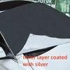 Car Windshield Snow Cover 1PC Magnetic Front Windscreen Cover Automobile Sunshade Sun Shade Waterproof Car Cover
