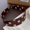 Retro Acetate Plate Headband Sweet Headwear Korean Style Polka Dot Hair Hoop  Commute