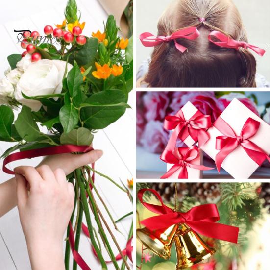 22,8 m Jednolita wstążka w kolorze 2 cm szerokości Wstążka do pakowania Wstążka poliestrowa do pudełek na ciasto do dekoracji ślubnych Bukietów Projekty DIY