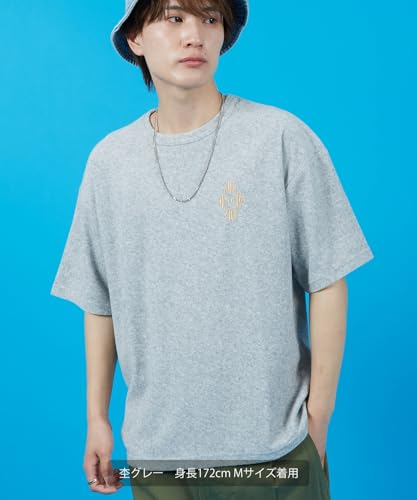 [IMPROVES] [SIDEWAYSTANCE] Native American Print Pile Short Sleeve T-Shirt