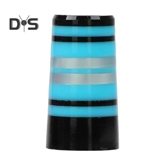 1/10Pz Ghiera Manico Ferri da Golf Strisce Colorate Ghiera Mazza da Golf per Manico a Cono 0.35"