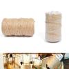 2mm 100m/roll Cotton String Natural Twisted Cord Crafts Wire Macrame Crochet DIY Home Decorations
