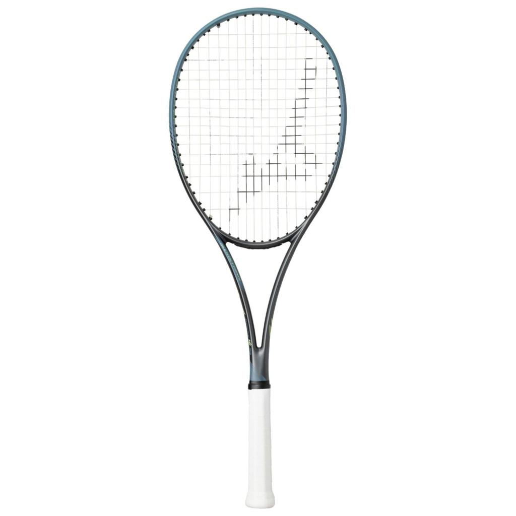 Mizuno Tennisschläger für Soft Charcoal x Gräulich Größe 00X D-Force VS-50 Tennis, Blau, 63JTN647,