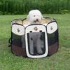 Portable Foldable Kennel Octagonal Fence Pet Tent Puppy Shelter Easy To Use Outdoor Easy Operation Large Dog Cages Cat Fences
