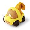 Pet Inertia Cartoon Excavator: Fun Children's Toy Gift