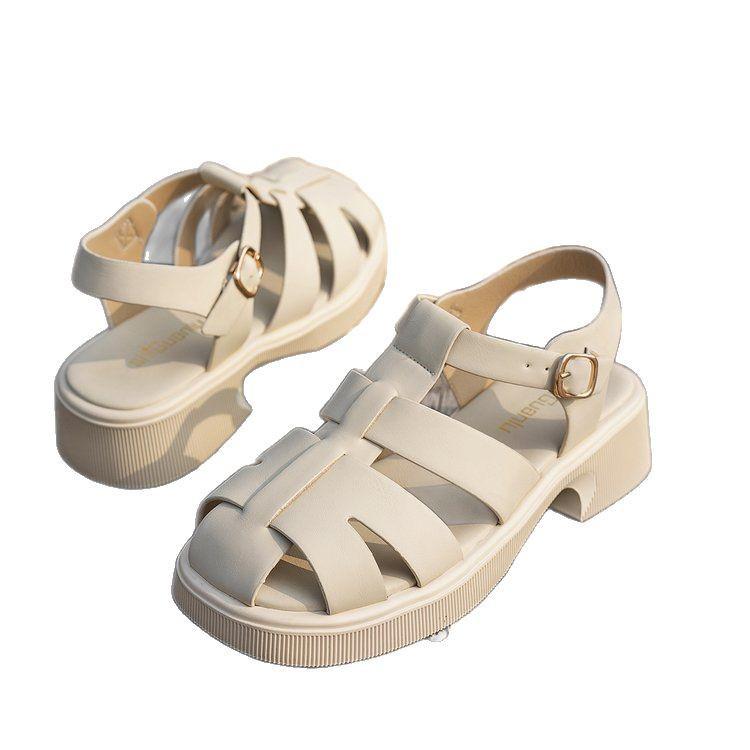2025 New Style Women's Roman Sandals: Non-slip, Wear-resistant, Soft & Thick Sole for Outdoor Summer Beach