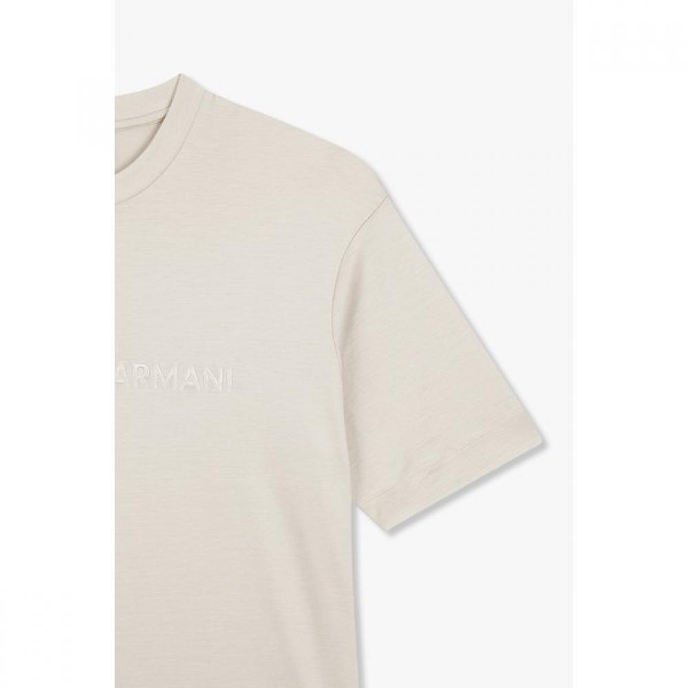 Emporio Armani Men S Embroidered Logo Crew Neck T ShirT A515126046