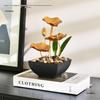 Cross-Border Iron Art Water Fountain Desktop Ornament - Creative Home Decoration