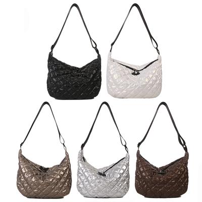 Autumn Winter Crossbody Bag Quilted Handbags Large Ladies Shopper Shoulder Bags CLE