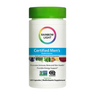 Certified Mens Multivitamin, 120 Capsules