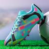 Men's Low-top Football Boots Large Size Long Nails PU Leather Boys Soccer Shoes Nailing Anti-slip Football Boots