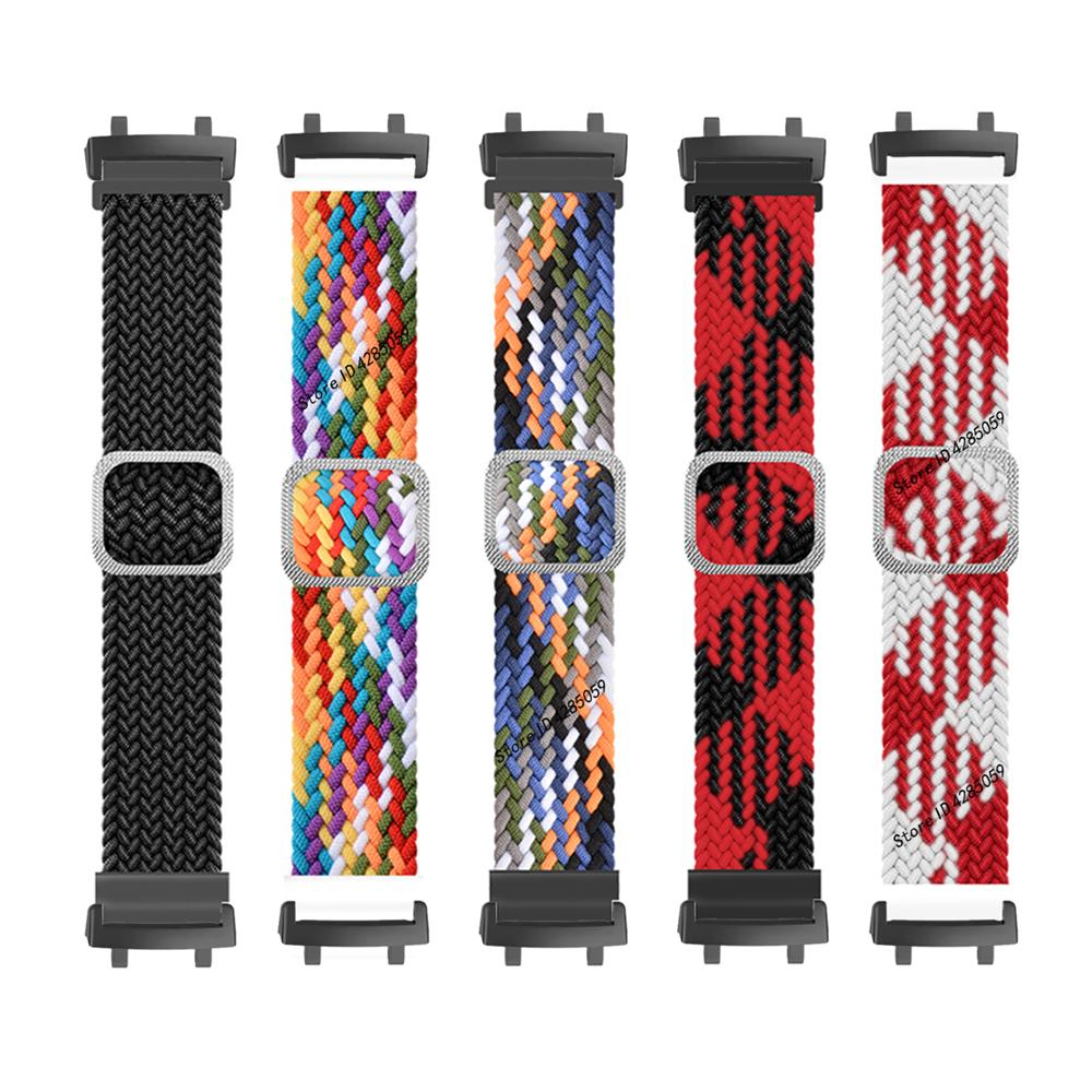 Nylon-Schlaufe für Amazfit T-rex 3 Smartwatch Sportarmband Armband für Tyrannosaurus T-Rex 3 Geflochtenes Armband Zubehör