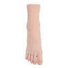 Model Picior Silicon Atingere Moale Articulație Flexibilă Poziționare Picior Mannequin Realist pentru Nail Art Afișaj Bijuterii Drept
