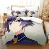 Okami-san And Her Seven Companions Bedding Set Bedroom Soft Modern Bedspreads Comefortable Duvet Cover Quilt Cover Pillowcase
