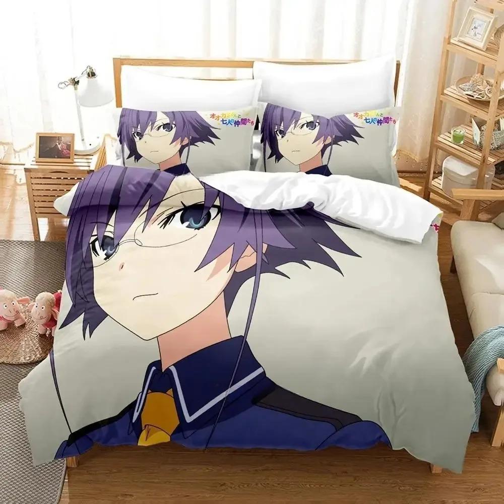 

Comforter Okami-San And Her Seven Companions Bedding Set Bedroom Soft Modern S Comefortable Comforter (quilt)-EU Single(135*200cm)3pcs