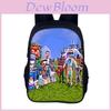 Skibidi Toilet Cartoon Backpack For Kids School Use With Double Layer Storage