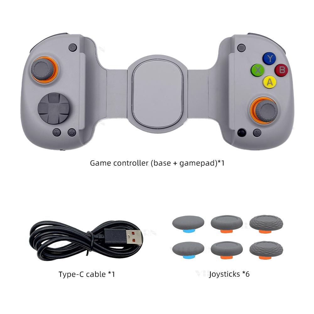 D8 Plus Stretch Gamepad voor Android iOS Tablet met Hall Joystick, Switch en PC Ondersteuning