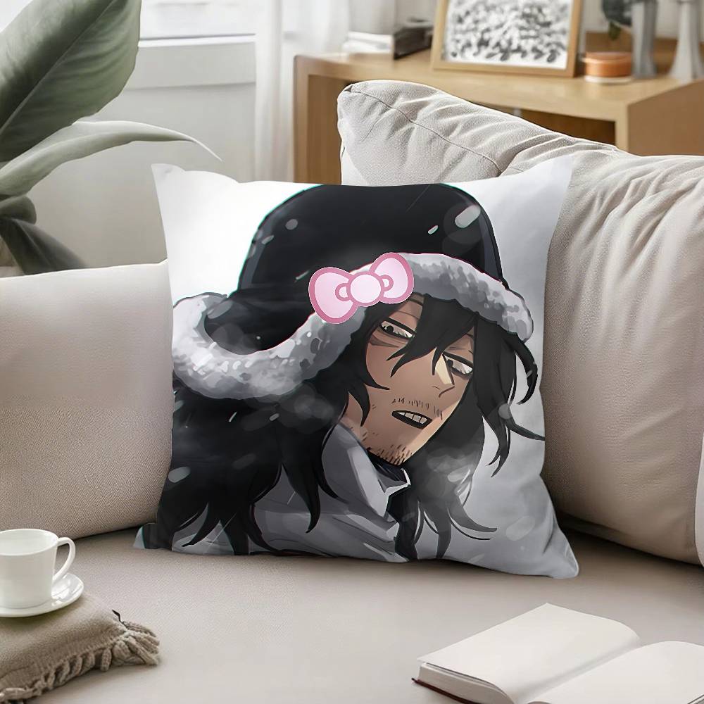 Anime SShota Aizawa Throw Pillow Covers Pattern Cushion Cover Suitable For Sofa Bedroom Car Pillow Cover