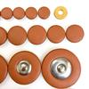 28-Piece Sheepskin Leather Pad Set for Soprano Saxophone, Replacement, Repair, and Care