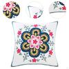 Decorative Pillowcase Throw Pillow Cover Cushion Case Embroidered Floral